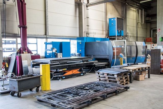 Laserschneiden | Mitterbauer Stahlbau Gmbh Handenberg